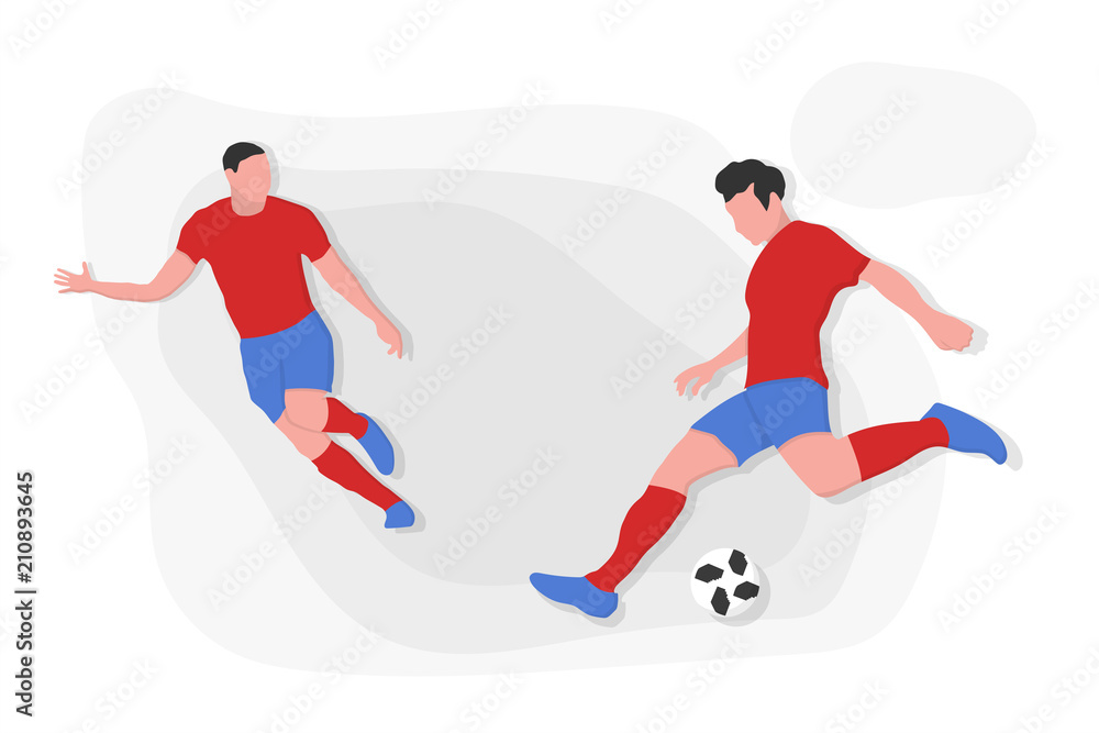 Obraz premium Football team fifa 2018 world cup