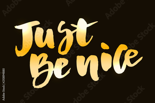 Oh yeah Vector Phrase Text Letter Lettering Calligraphy Gold