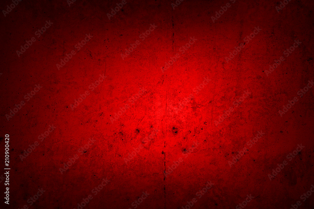 Obraz premium Red concrete wall