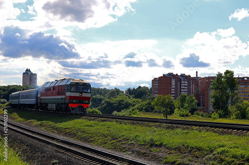 passenger locomotive