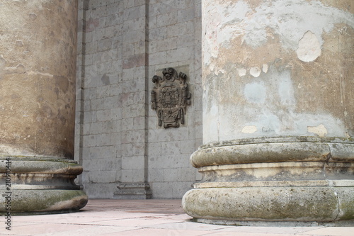 Fotografia Columns of Esztergom Basilica, Esztergom, Ostrihom, Hungary