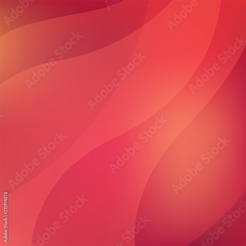 Red Abstract Background wit...