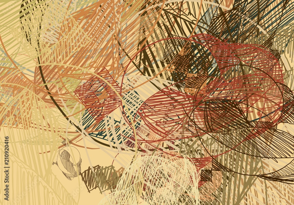 Naklejka premium Abstract painting on canvas. Hand made art. Colorful texture. Modern artwork. Strokes of fat paint. Brushstrokes. Contemporary art. Artistic background image.