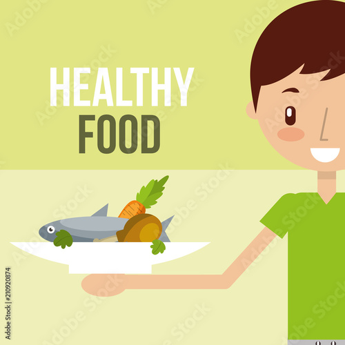 boy and girl healthy good habits