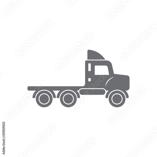 Truck icon. Simple element illustration. Truck symbol design from Transport collection set. Can be used for web and mobile