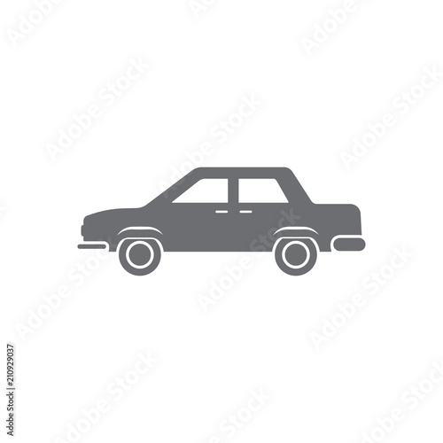 Car icon. Simple element illustration. Car symbol design from Transport collection set. Can be used for web and mobile