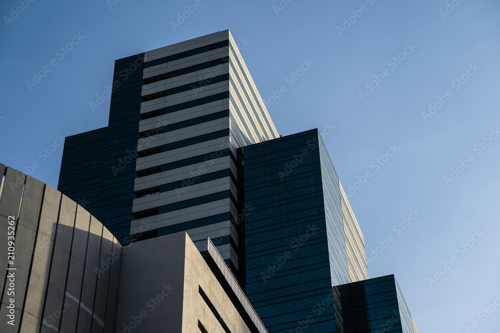 Skyscraper, Building and Blue Sky