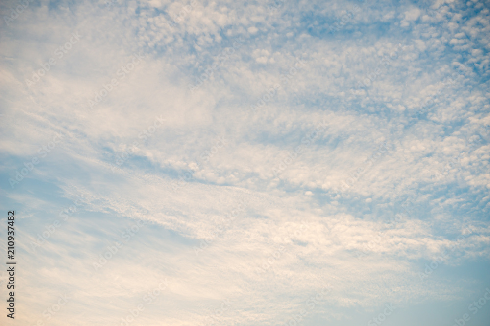 beautiful winter Cloudy sky texture