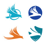 Eagle Logo Template Design Vector