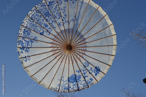 Ancient Chinese umbrella