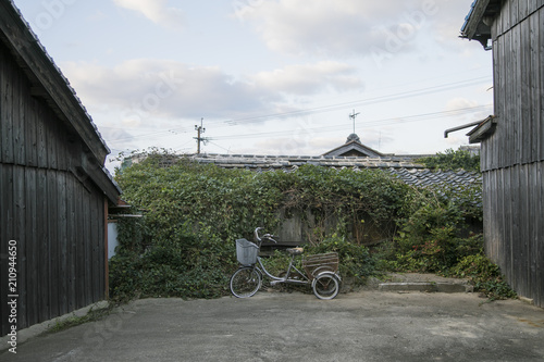 長崎の島の街並み photo