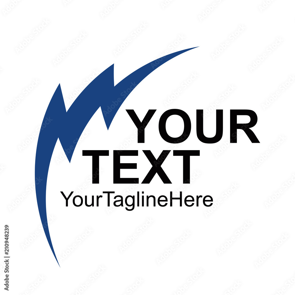 Lightning bolt vector icon. Flash icon. Bolt of lightning vector