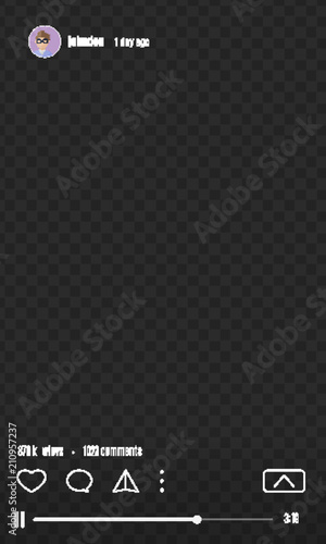 Live tv streaming app ui mock up. Modern mobile application interface design.