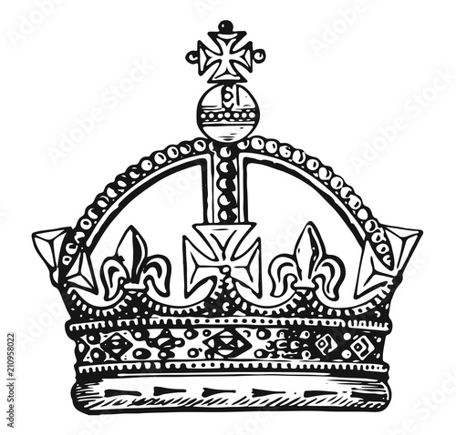 Crown #vector #isolated Krone
