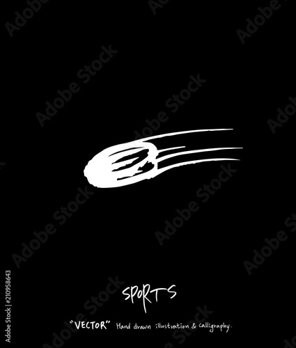 Photography 스포츠 포스터 / 손으로 그린 스포츠 그림