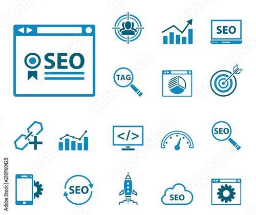 SEO Website - Iconset