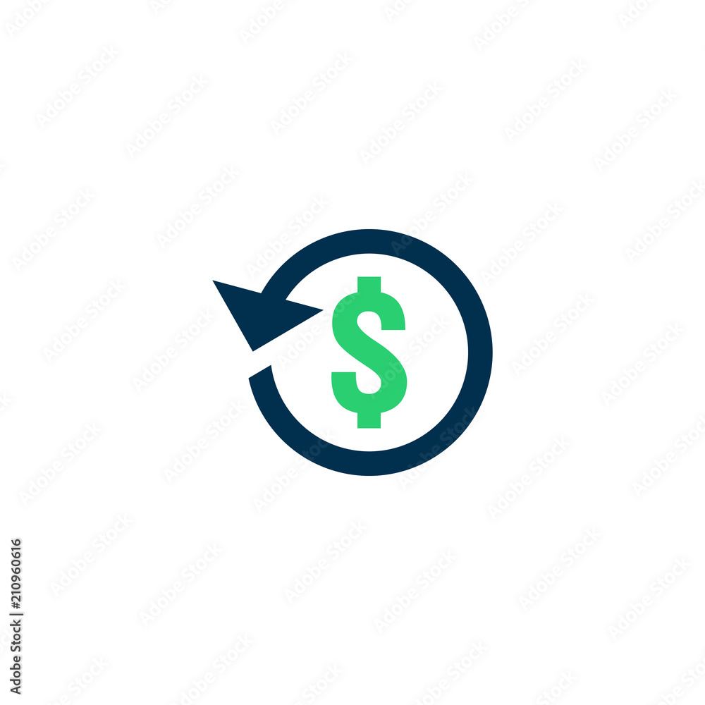Refund money icon. Chargeback contour sign. quick fund cash back symbol. Currency exchange refinance. Return on investment. stock market business. Vector line illustration. Refund money icon. Chargeback contour sign. quick fund cash back symbol. Currency exchange refinance. Return on investment. stock market business. Vector line illustration.