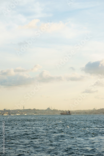 View of Istanbul from the Bosphorus.