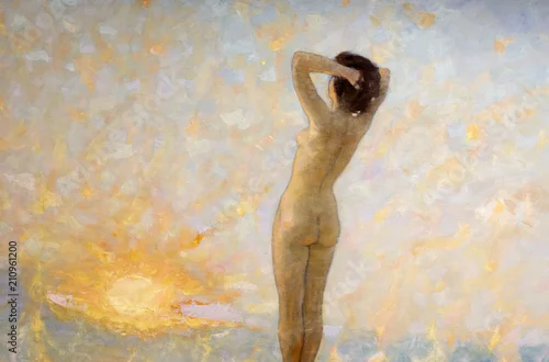 Obraz Obraz olejny, ręcznie robiony