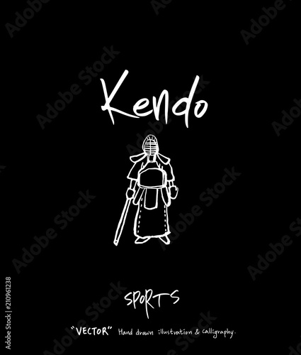 스포츠 포스터 / 손으로 그린 스포츠 그림