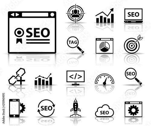 SEO Website - Iconset