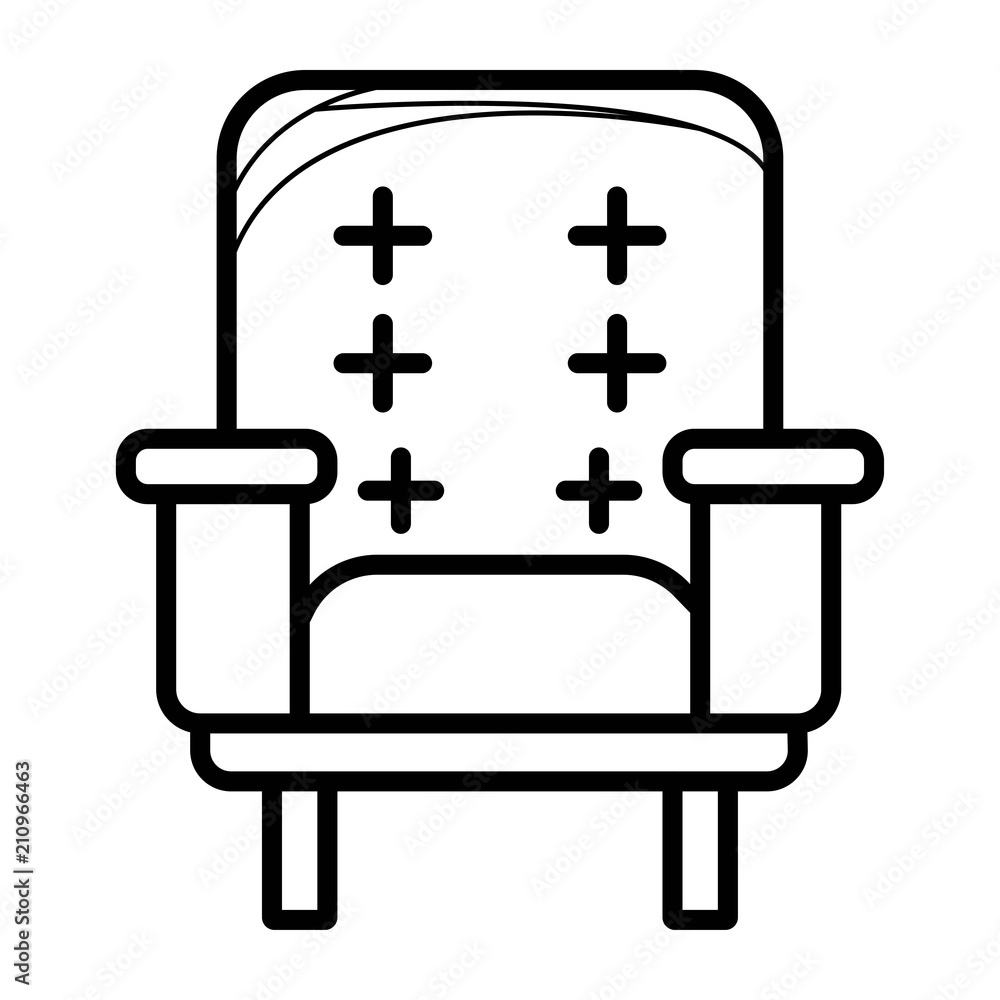 cinema movie amchair icon cinema movie amchair icon