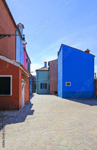 The colors of the Burano islnd