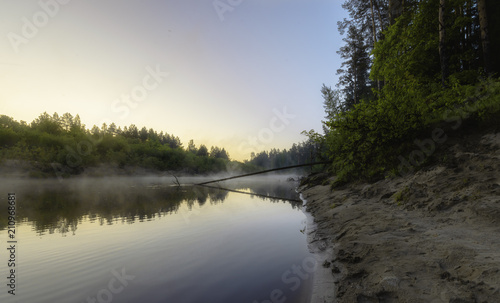 Fog over the morning river © Павел Гришанин