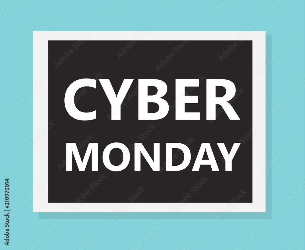 cyber monday concept- vector illustration cyber monday concept- vector illustration