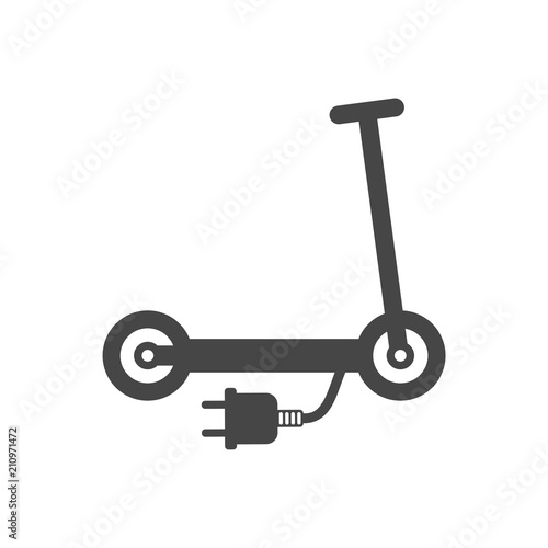 Electric scooter symbol, Scooter icon