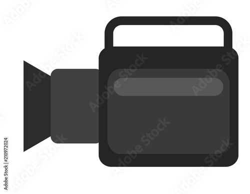 Cámara de vídeo analógica.