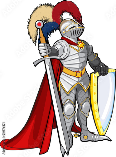 knight in shine armor
