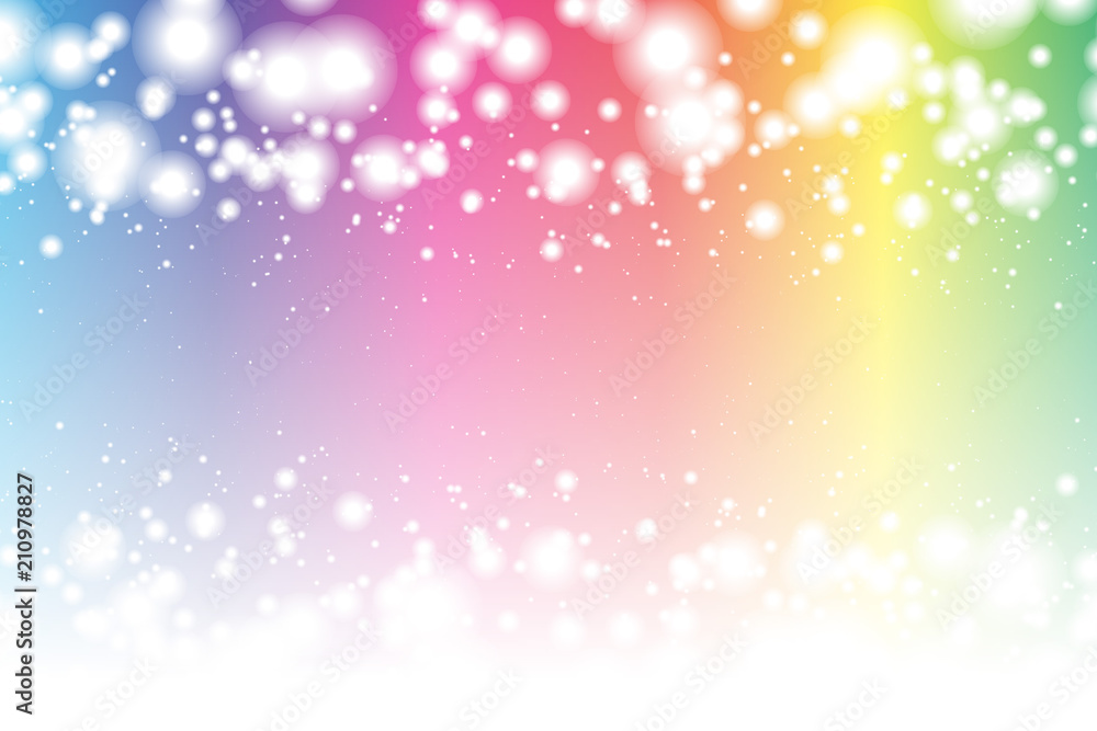 #Background #wallpaper #Vector #Illustration #design #free #free_size #charge_free #colorful #color rainbow,show business,entertainment,party,image  背景素材,ぼかし,夜空,雲,天の川,銀河,光,輝き,煌めき,オーブ,夜空,星屑,パステルカラー,星空