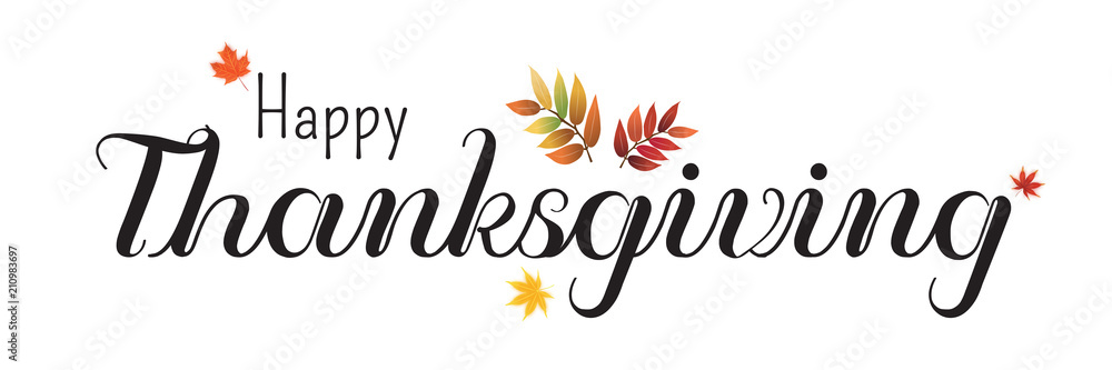 Obraz premium Thanksgiving Wünsche