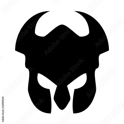Viking Warrior Mask Icon