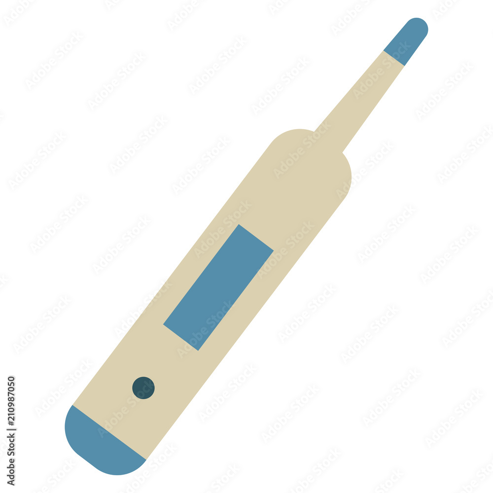 Thermometer icon isolated on white background. Medical thermometer. Contemporary medicine for healthcare. Flat style vector illustration. Thermometer icon isolated on white background. Medical thermometer. Contemporary medicine for healthcare. Flat style vector illustration.