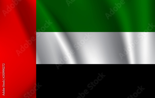 Flag of United Arab Emirates - illustration