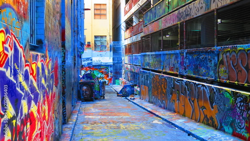Graffiti in Melbourne © Mariangela