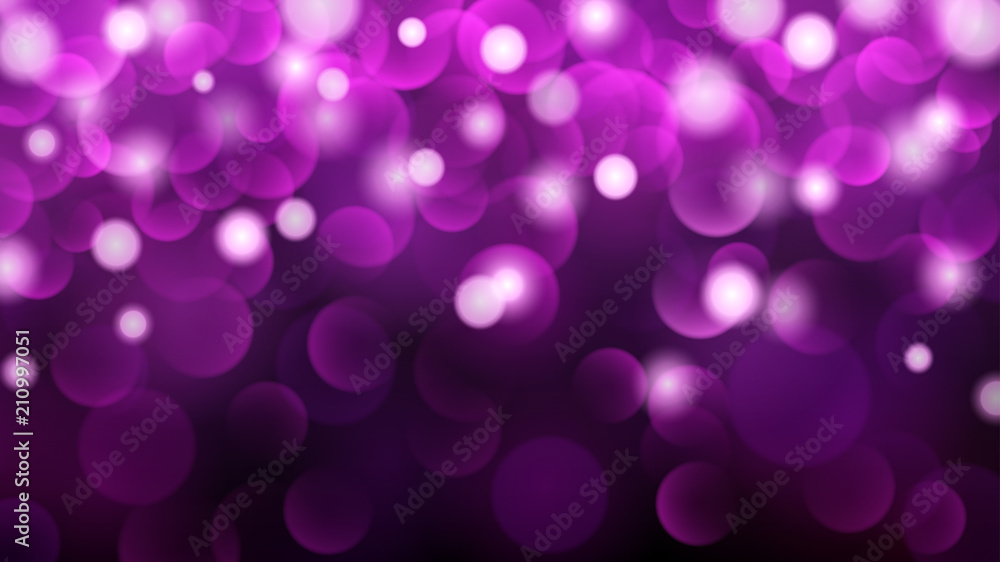 Abstract dark background with bokeh effects in purple colors Abstract dark background with bokeh effects in purple colors