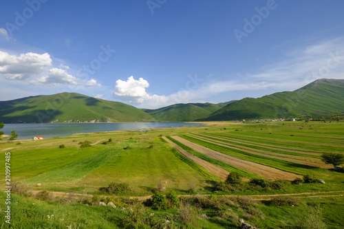Albania, Prespa National Park, Lake Prespa, Village Zaroshka photo