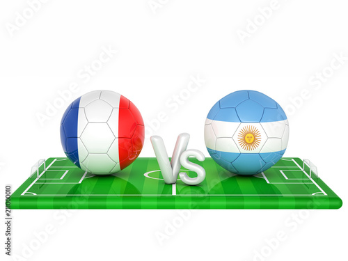 Soccer 3d render illustration