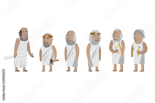 Greek philosophers scientists.