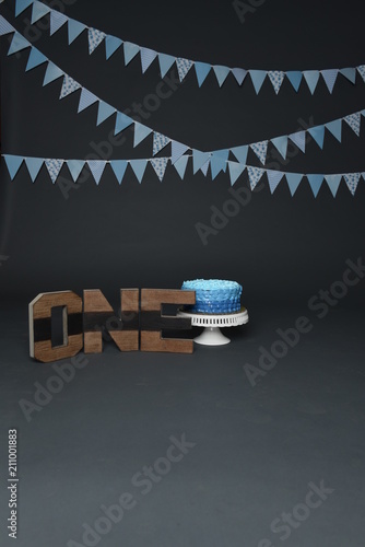 Studio Setup for Smash Cake Session