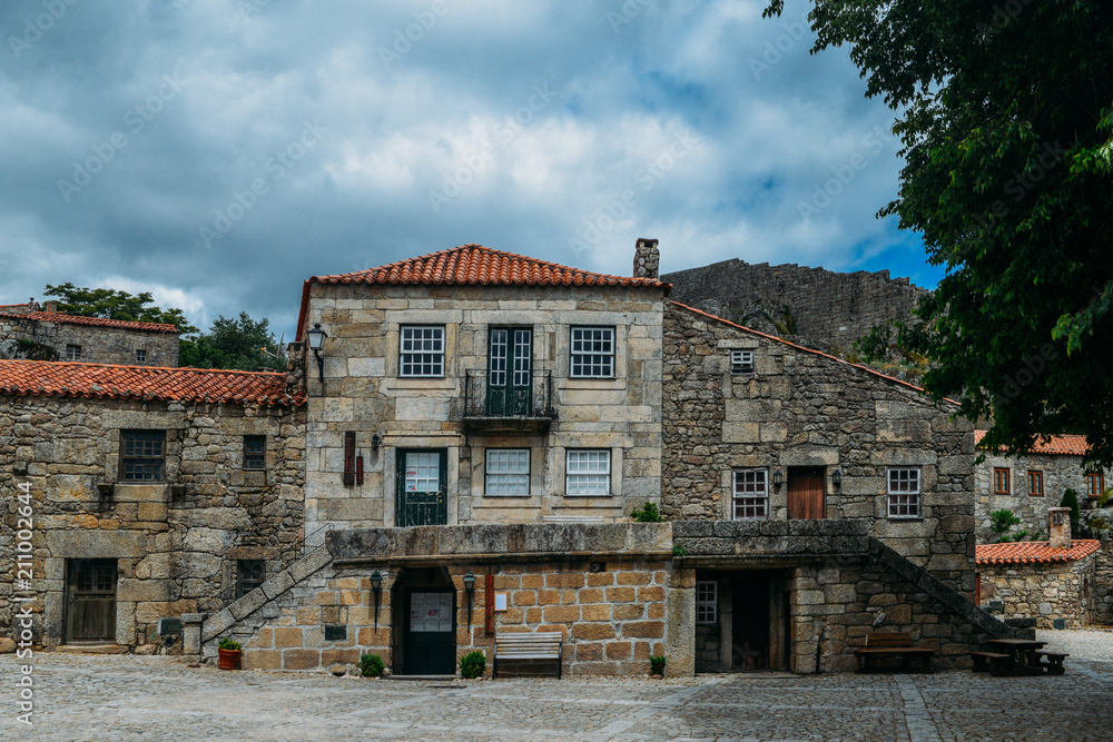 Sortelha historical mountain village, built within Medieval fortified walls, included in Portugal's Historical village route