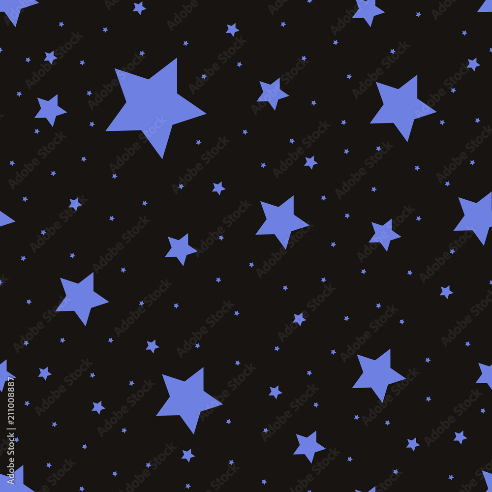 Blue Seamless Star Pattern. Repeating Star Background. Simple seamless star icon vector pattern. Blue star. Blue Seamless Star Pattern. Repeating Star Background. Simple seamless star icon vector pattern. Blue star.