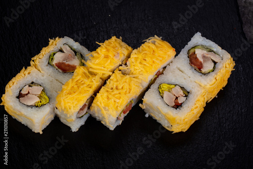 Japanese roll with tuna