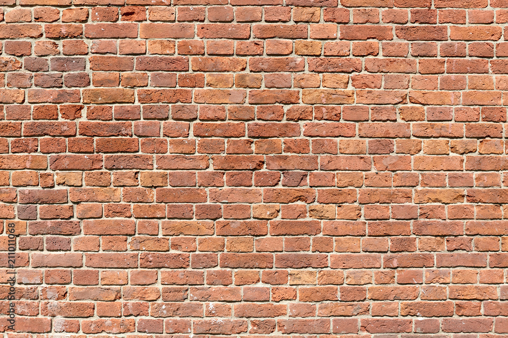 Obraz premium Tło tekstura wzór ściany z czerwonej cegły.