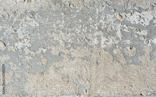 Cracked concrete texture of a concrete wall or floor for design