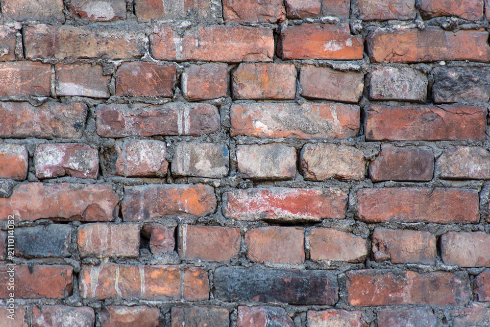 old brick wall, texture old brick wall, texture