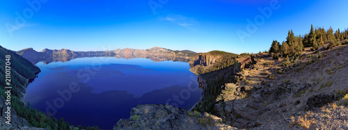Panorama view of Crater Lake